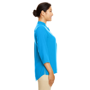 Devon & Jones Ladies' Perfect Fit™ Three-Quarter Sleeve Crepe Tunic