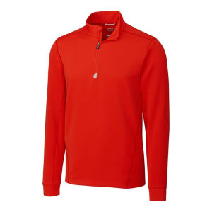 Cutter & Buck Traverse Stretch Eco Quarter Zip Mens Pullover