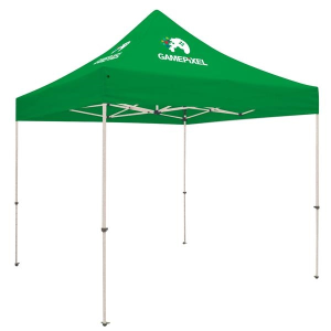 10' Standard Tent Kit (Full-Color Imprint, 2 Locations)