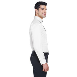 Devon & Jones Men's Crown Collection® Solid Stretch Twill...