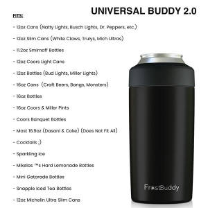 Frost Buddy® Universal Buddy 2.0 - Black