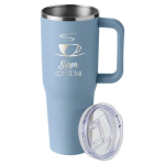 Harriton 40oz Vacuum Insulated Stainless Steel Travel Tumbler