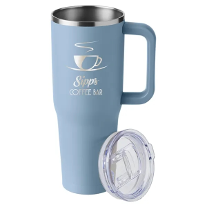 Harriton 40oz Vacuum Insulated Stainless Steel Travel Tumbler