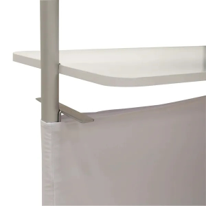 4' x 71" EuroFit Evolution Two-Shelf Incline Wall