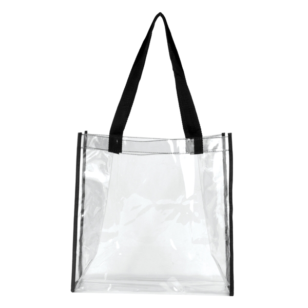 clear vinyl handbag
